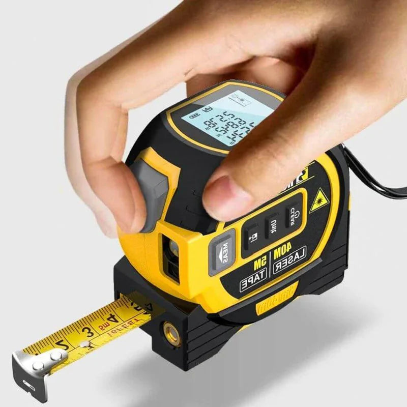 TheFixery™ 3-in-1 Laser Tape Measure Rangefinder